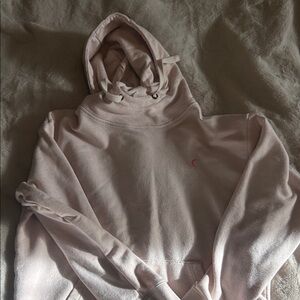 ZYIA Light Pink Hoodie with Speckled Design